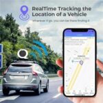 ATUVOS Bluetooth Tracker, Apple Find My, 2 Pack, Black
