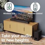 MAJORITY Sierra Plus Dolby Atmos 2.1.2 Bluetooth Soundbar