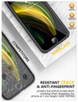 iPhone SE/8 Case with Screen Protector, Black