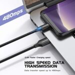 ANMIEL 2M Micro USB Fast Charging Cable for Android