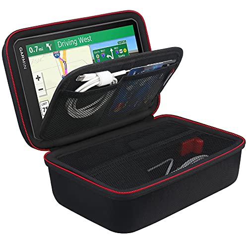 BOVKE Hard GPS Case for 15-18 cm Sat Nav, Black