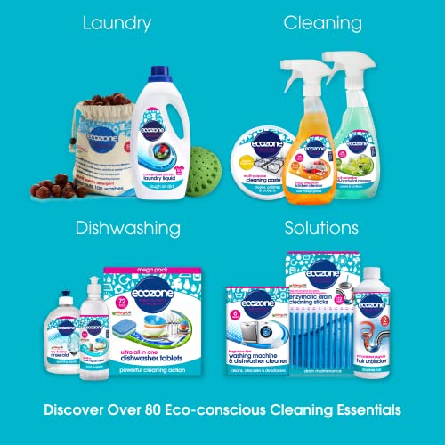 Ecozone Kettle & Iron Descaler, 3 Treatments, Vegan, Non-Toxic