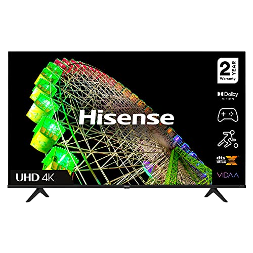 Hisense 43" 4K UHD Smart TV, Dolby Vision, Alexa, 2022