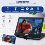 NAVISKAUTO 40cm Portable DVD Player with 16" Screen, HDMI