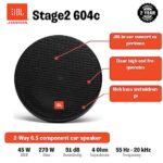 JBL Stage2 604C 2-Way Car Audio System - 270W, 160mm Speakers