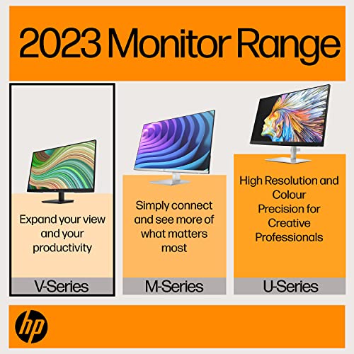 HP 55cm FHD Monitor - V22ve G5, 75Hz, HDMI, VGA, Black