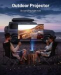 Cibest WiFi Mini Projector 1080P, 13000 Lux, w/ Bag & Tripod