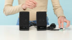 Amazon Basics USB-Powered Computer Speakers, Black