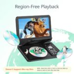 YOTON 31.75 cm Portable DVD Player with 26.67 cm HD Screen