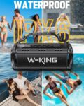 W-KING 50W Bluetooth Speaker, IPX6, 40H Playtime