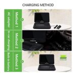 YOOHOO Portable DVD Player 26.7cm with 10.5" HD Swivel Screen