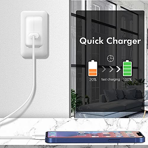 2 Pack Apple MFi Certified 1m iPhone Charger Cables