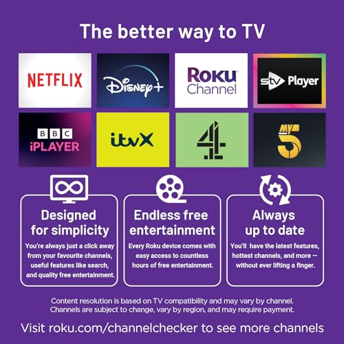 RCA Roku 81cm Smart TV, HD, Apple TV+, Netflix, HDMI, USB