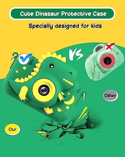 GREENKINDER 20MP Kids Camera with 32GB Card