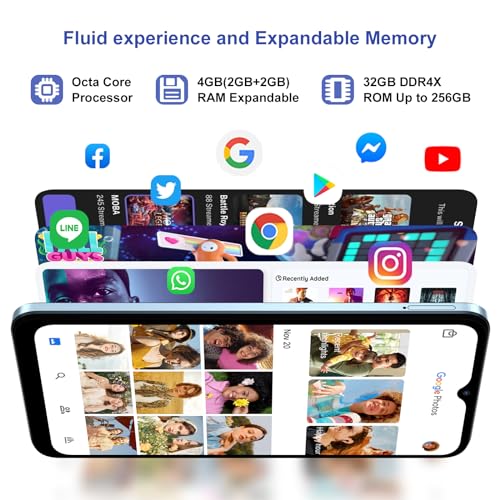 Blackview WAVE 6C, 4GB+32GB, 6.52" HD+, 5100mAh, Blue
