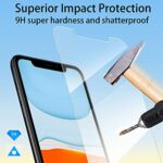4youquality 4-Pack Screen Protector for iPhone 11/XR 6.1cm