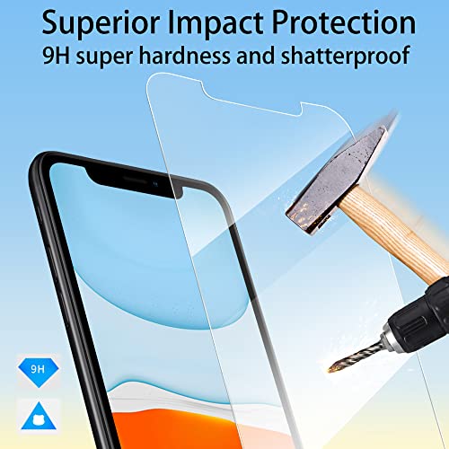 4youquality 4-Pack Screen Protector for iPhone 11/XR 6.1cm