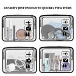 Travel Packing Cubes - 6 Piece Set with Shoe Bag