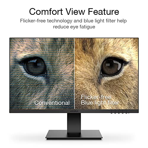 KOORUI 60.5 cm FHD Monitor, 75Hz, VA, Low Blue Light, Black