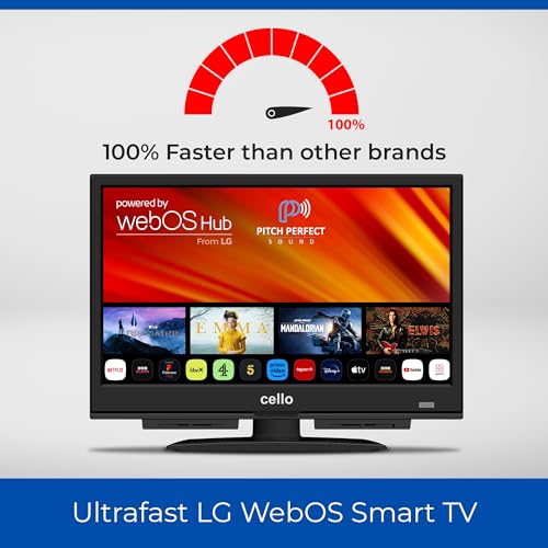 Cello 40cm Smart WebOS Full HD TV with FreeSat (2024)