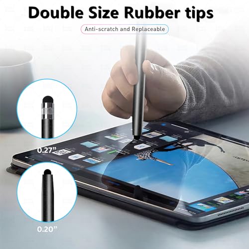 2-Pack Stylus Pens for Touch Screens, Universal