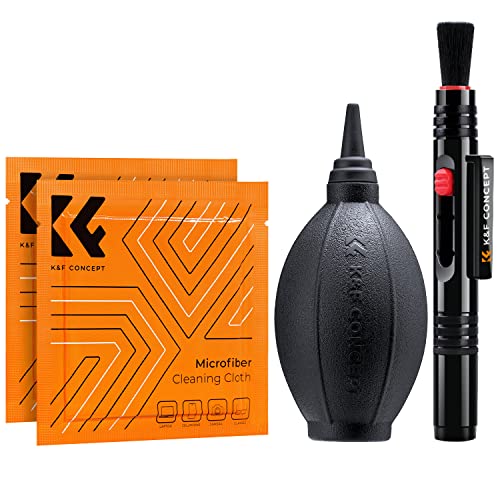 K&F Concept Camera Cleaning Kit with Lens Brush & Blower