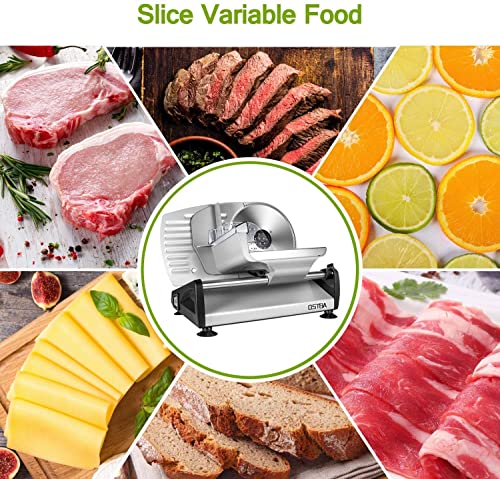OSTBA SL-518 Electric Deli Slicer, 19cm Blade, 150W