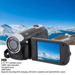 Handheld 1080P 16MP Camcorder, 16x Zoom, 2.7in Screen (Black)