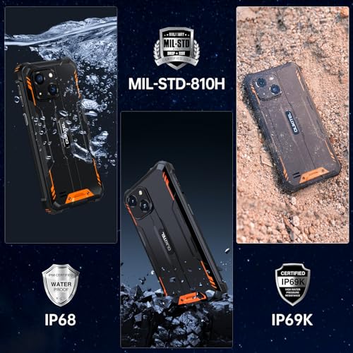OUKITEL WP32 Rugged Phone - 12GB+128GB, 6" 6300mAh, Green