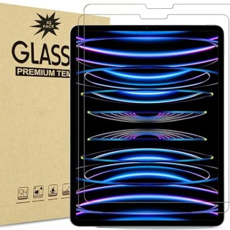 2 Pack Tempered Glass Screen Protector for iPad Pro 32.8 cm