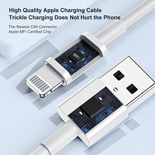 3-Pack 1m Apple MFi Certified iPhone Lightning Cable