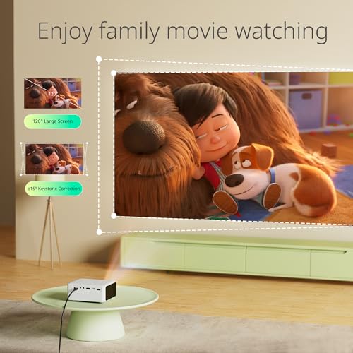 YOTON Y3 Mini 1080P HD Portable Home Theater Projector