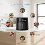 Devology 8L Digital Family Air Fryer with Recipe Book