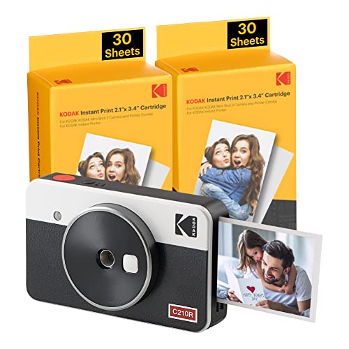 Kodak C210R Mini Shot 2 Bundle, Instant Camera & Printer
