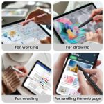MEKO Stylus Pens for Touch Screens, 3-Pack with Extras