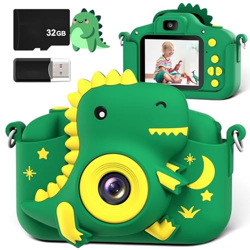 GREENKINDER 20MP Kids Camera with 32GB Card