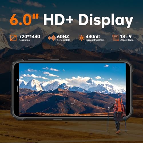 OUKITEL WP32 Rugged Phone - 12GB+128GB, 6" 6300mAh, Green
