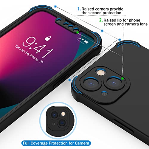 ORETECH 4-in-1 Silicone Case for iPhone 13 - Black