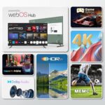 Antteq 109 cm Smart 4K TV, webOS UHD, Voice Remote