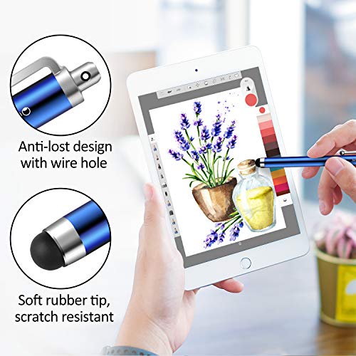 Mixoo Capacitive Stylus Pens, 10Pcs for All Touch Screens
