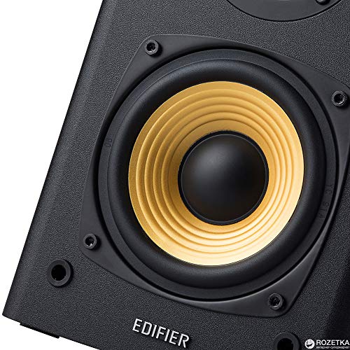 Edifier R1000T4 2.0 Powered Bookshelf Speakers - 24W - Black