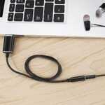 JeoPoom USB to 3.5mm Audio Adapter, External Sound Card