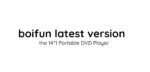 BOIFUN 36 cm Portable DVD Player with 14.1" HD Screen