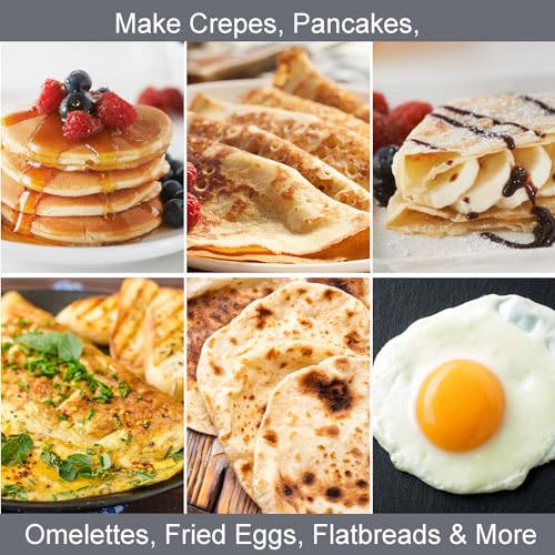 Quest Electric Pancake & Crepe Maker | 30cm Non-Stick Surface