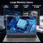 SGIN 44cm Laptop N5095A Celeron, 12GB RAM, 512GB SSD, FHD