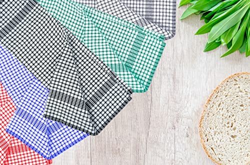Wonderdry Cotton Tea Towels Pack of 10 (Black)