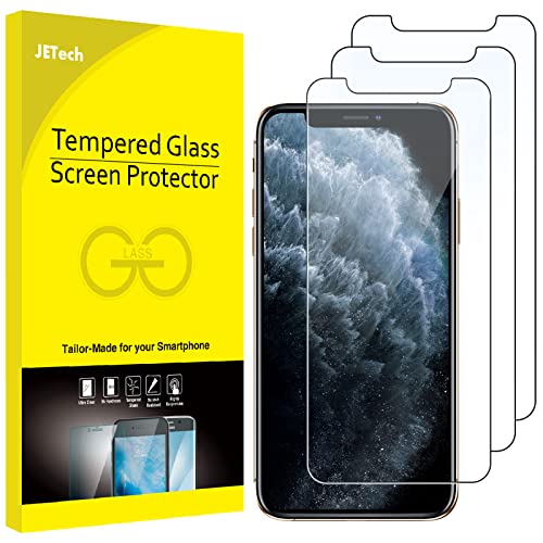 JETech Screen Protector for iPhone 11 Pro/Xs/X 14.7cm, 3-Pack