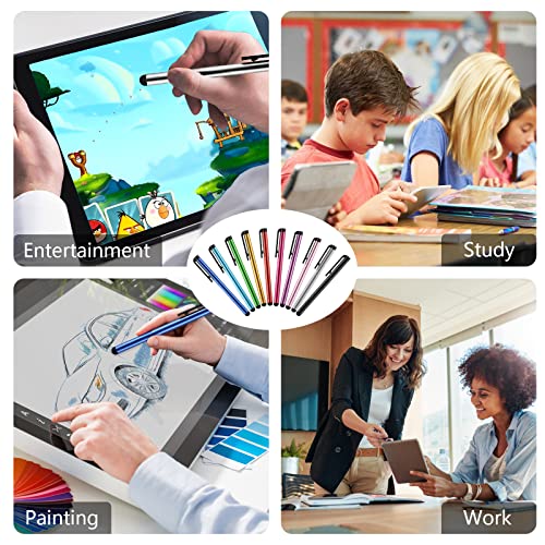 Universal Stylus Pens for Touch Screens, 10 Pcs