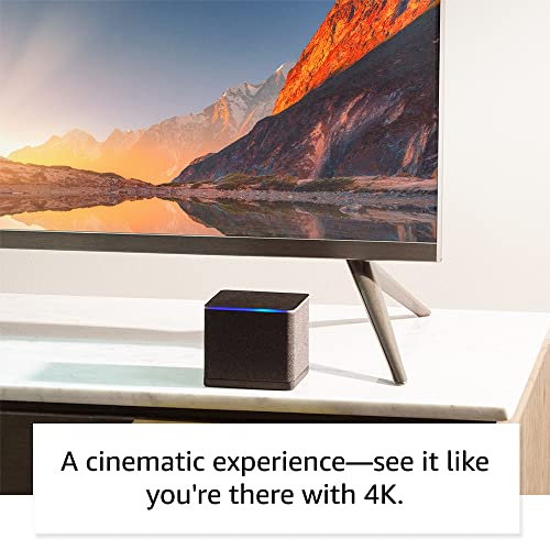 Amazon Fire TV Cube | Hands-free 4K streaming with Alexa