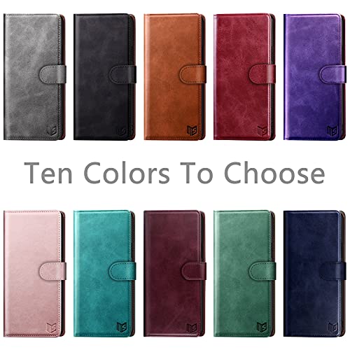 SUANPOT iPhone 13 15.5 cm Case w/ Card Holder & RFID Block